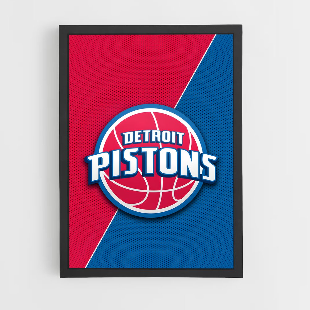 Poster Detroit Dream – affiche Basketball (vue 2)